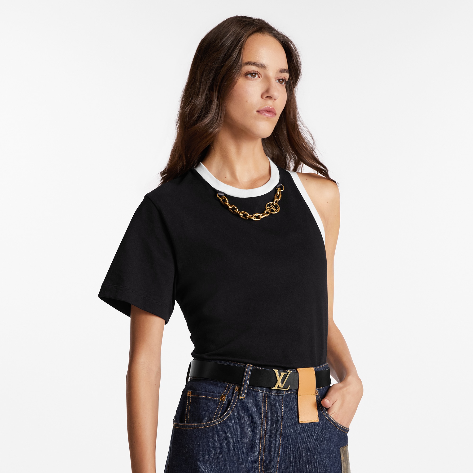 Cintura LV Iconic 30 mm reversibile Pelle Monogram Empreinte Donna Accessori Cinture | LOUIS VUITTON (Zoom prodotto)