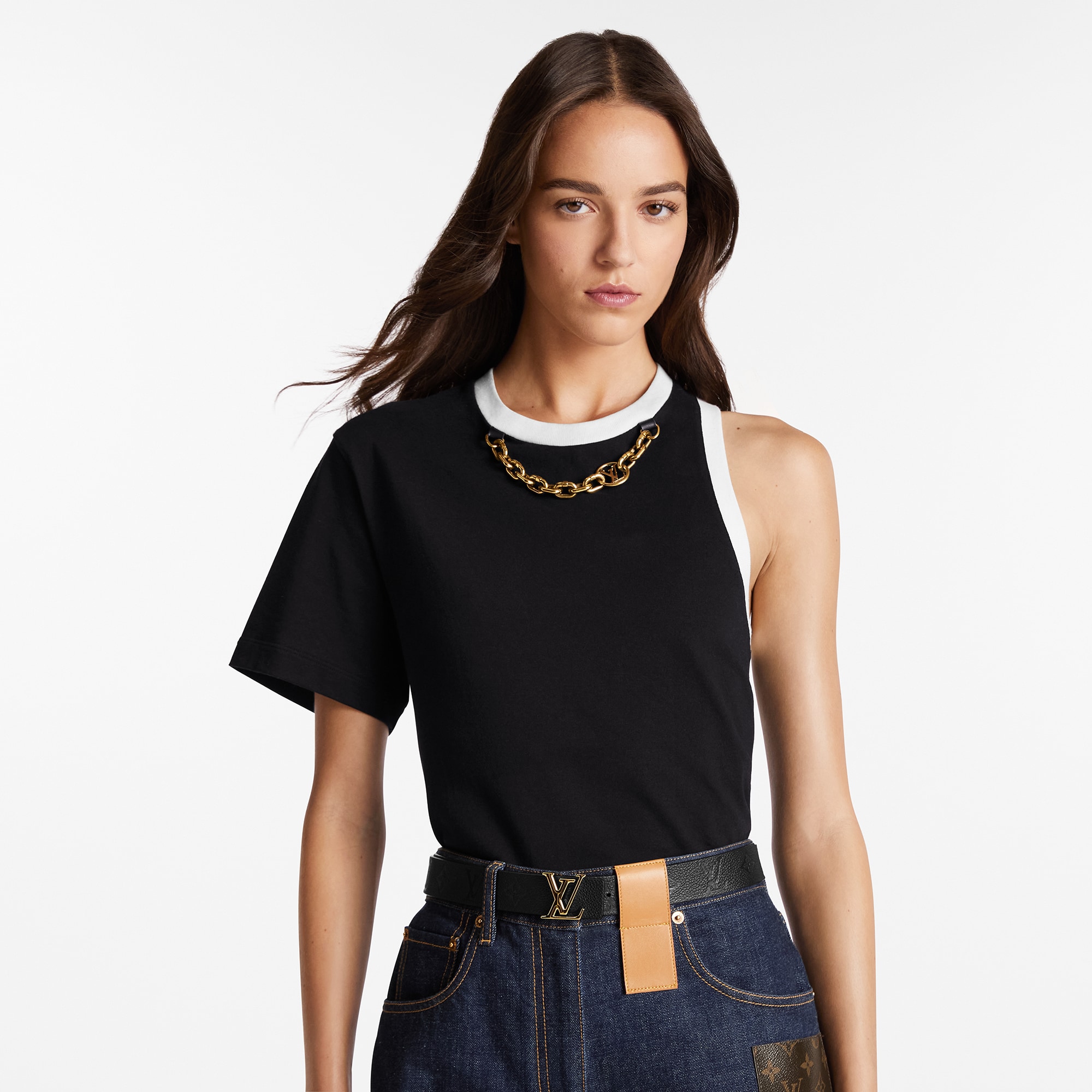 Cintura LV Iconic 30 mm reversibile Pelle Monogram Empreinte Donna Accessori Cinture | LOUIS VUITTON (Zoom prodotto)