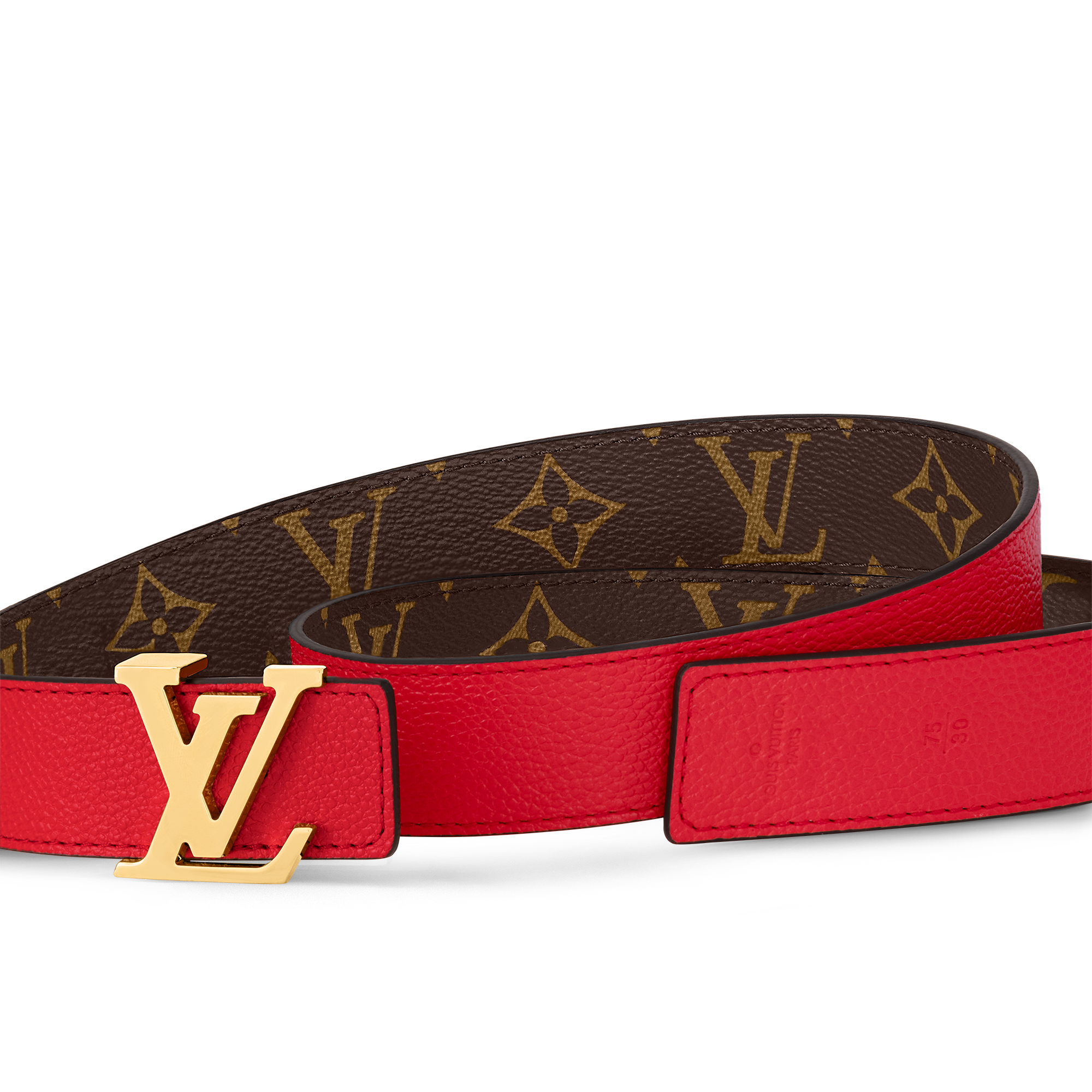 Cintura LV Initiales 30 mm reversibile Tela Monogram Donna Accessori Cinture | LOUIS VUITTON (Zoom prodotto)