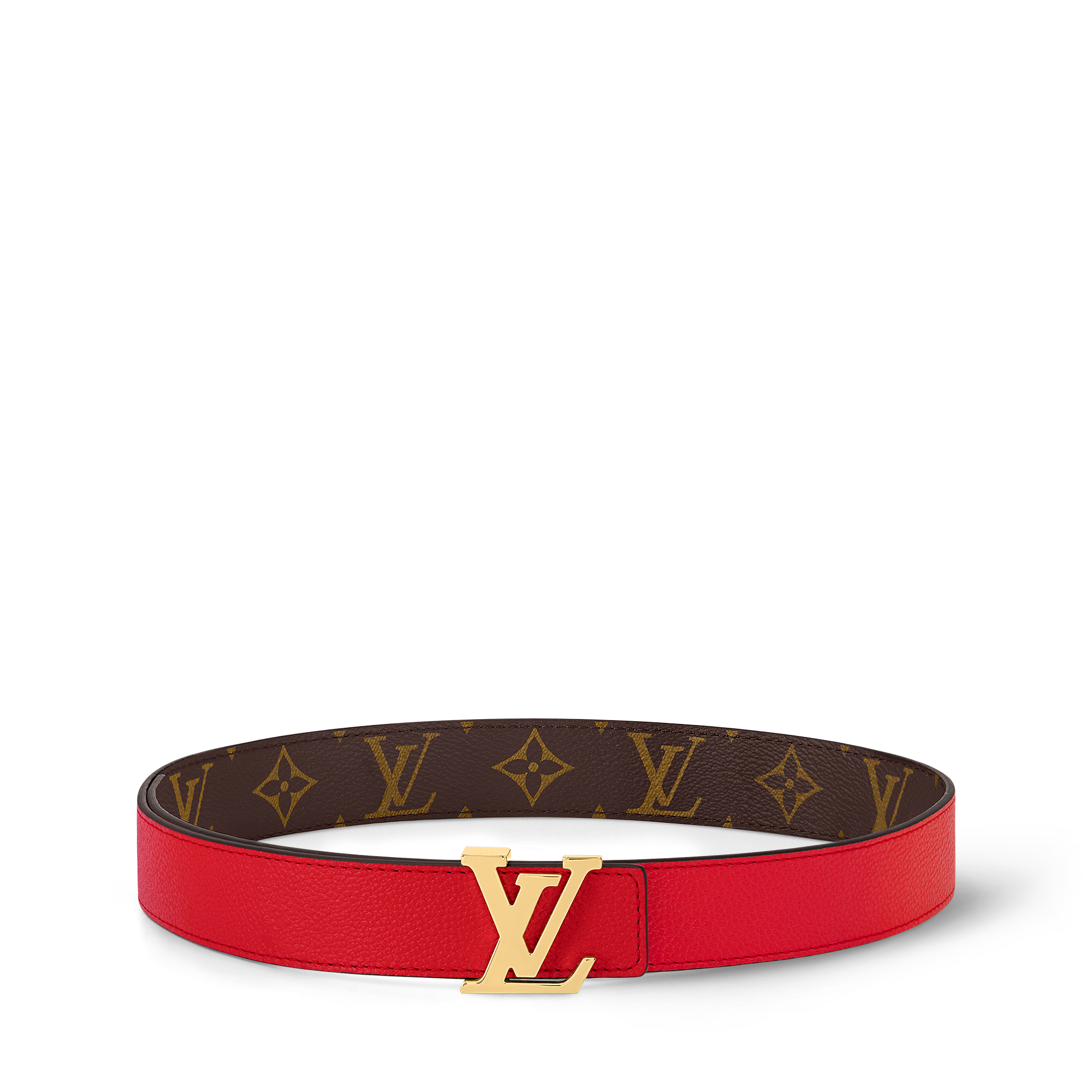 Cintura LV Initiales 30 mm reversibile Tela Monogram Donna Accessori Cinture | LOUIS VUITTON (Zoom prodotto)