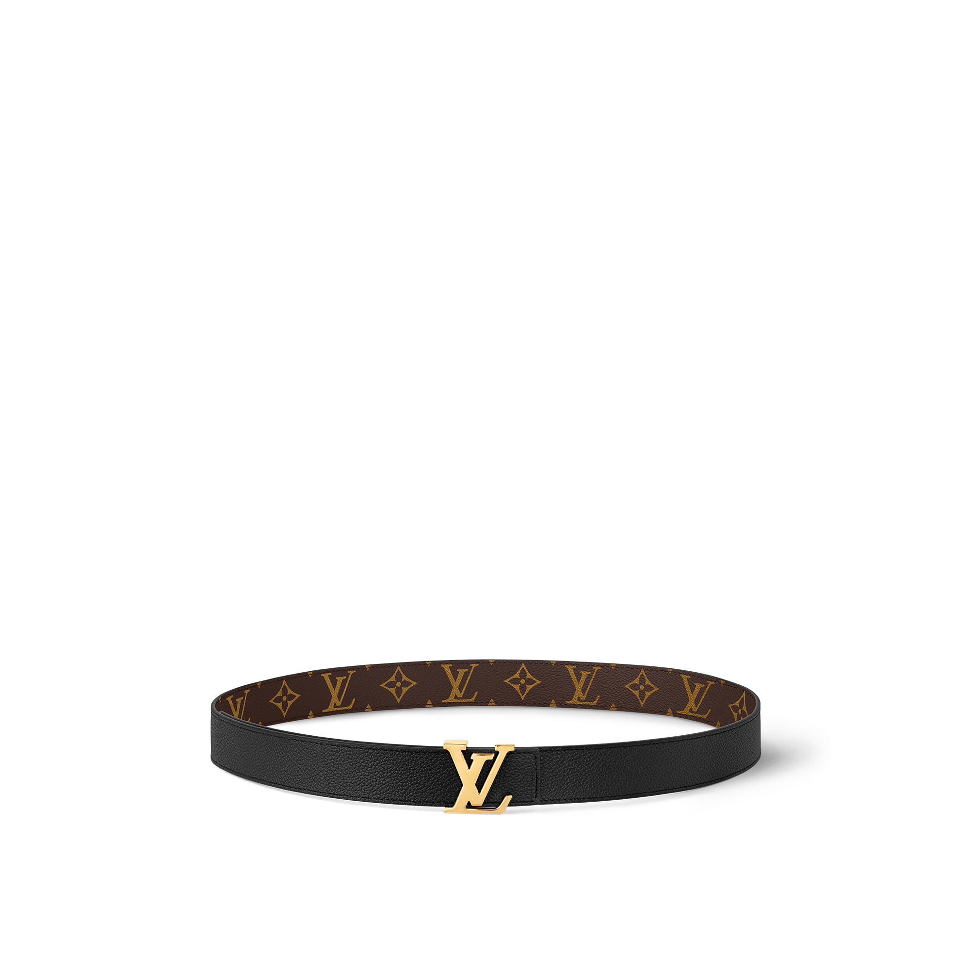 Cintura LV Initiales 30 mm reversibile Tela Monogram Donna Accessori Cinture | LOUIS VUITTON (Zoom prodotto)