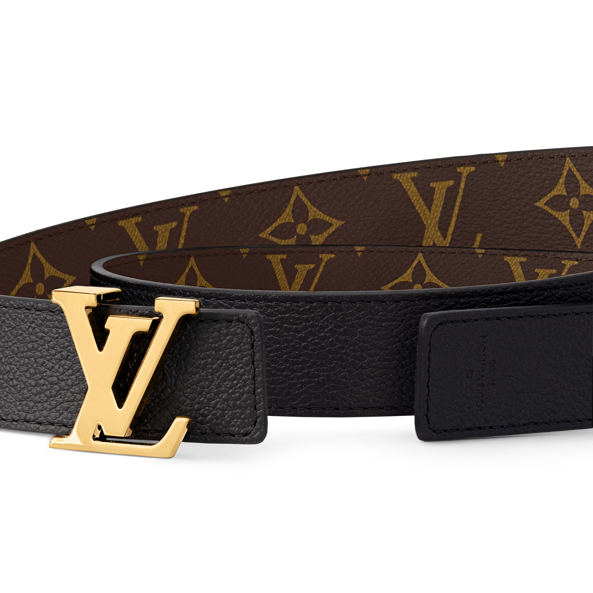 Cintura LV Initiales 30 mm reversibile Tela Monogram Donna Accessori Cinture | LOUIS VUITTON (Zoom prodotto)