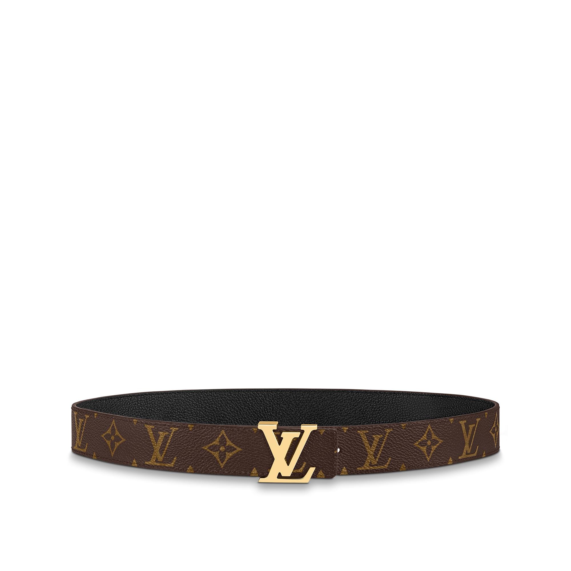 Cintura LV Initiales 30 mm reversibile Tela Monogram Donna Accessori Cinture | LOUIS VUITTON (Zoom prodotto)