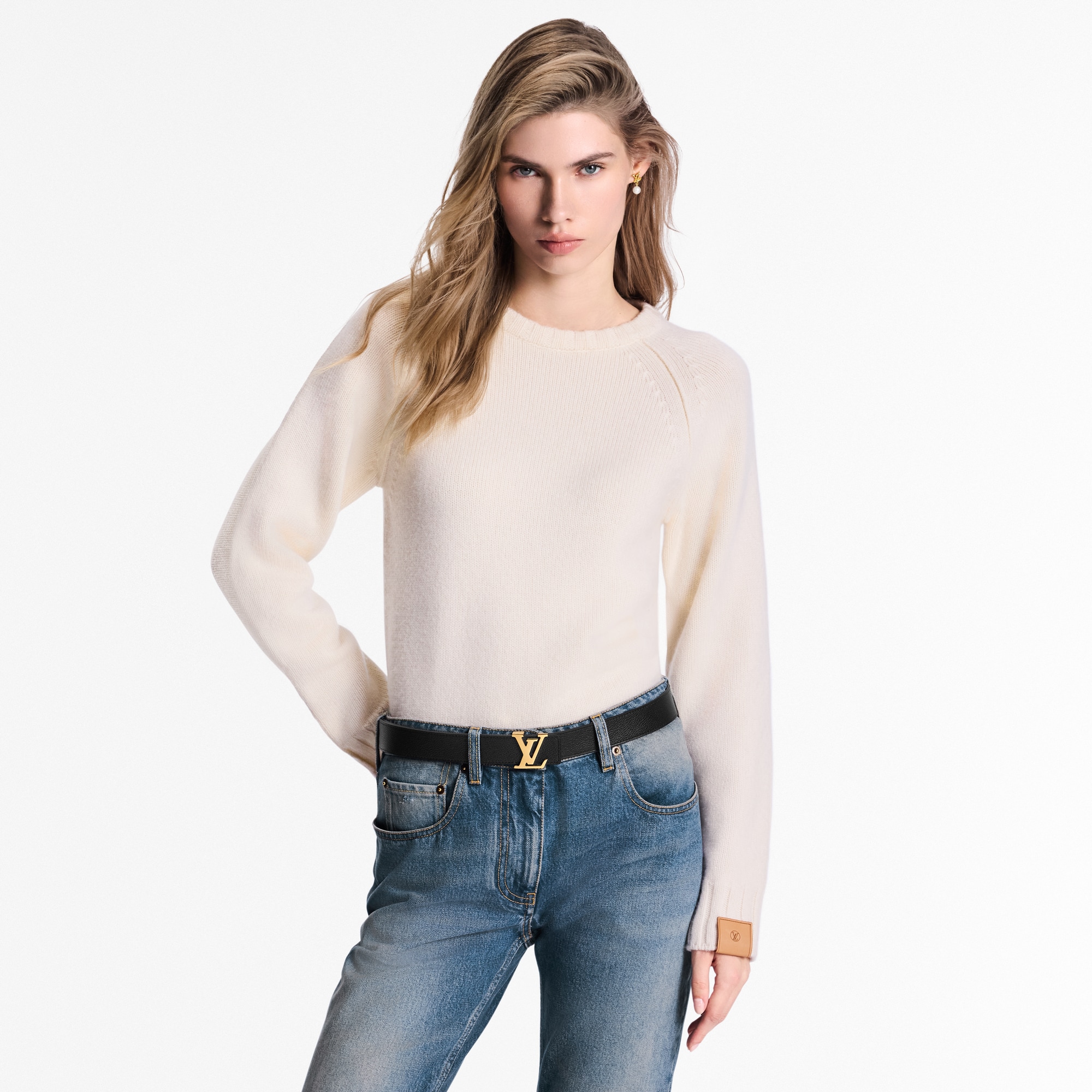 Cintura LV Initiales 30 mm reversibile Tela Monogram Donna Accessori Cinture | LOUIS VUITTON (Zoom prodotto)