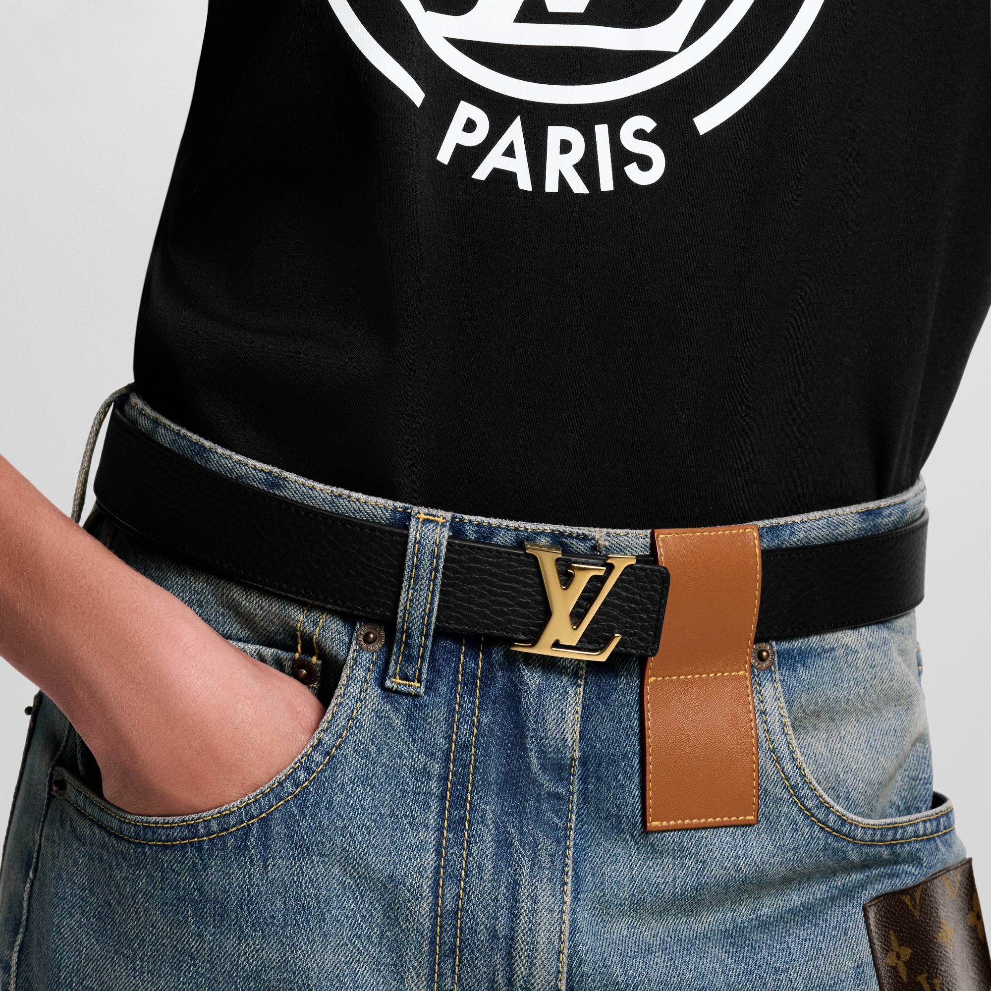 Cintura LV Initiales 30 mm reversibile  Donna Accessori Cinture | LOUIS VUITTON (Zoom prodotto)