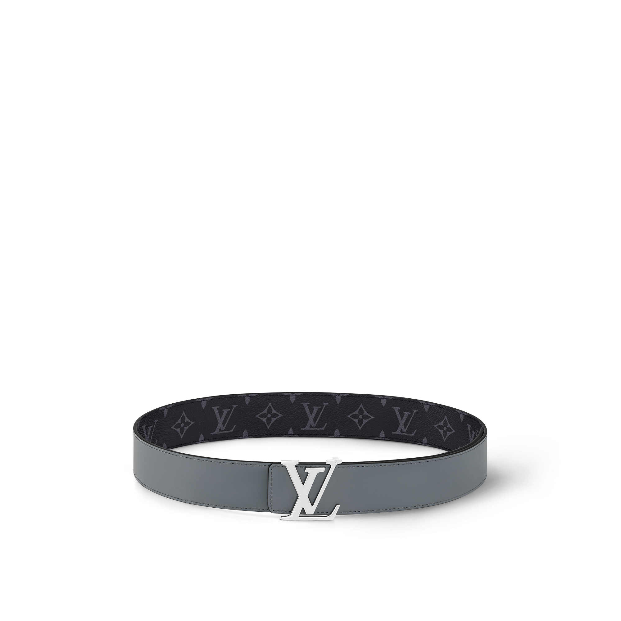 Cintura LV Initiales 40 mm reversibile Tela Monogram Eclipse Uomo Accessori Cinture | LOUIS VUITTON (Zoom prodotto)