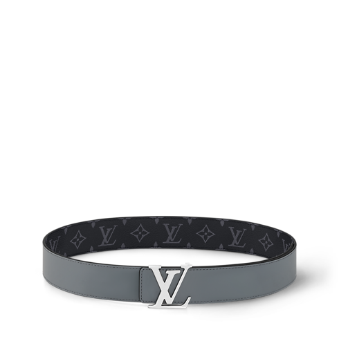 Cintura LV Initiales 40 mm reversibile Tela Monogram Eclipse Uomo Accessori Cinture | LOUIS VUITTON (Zoom prodotto)