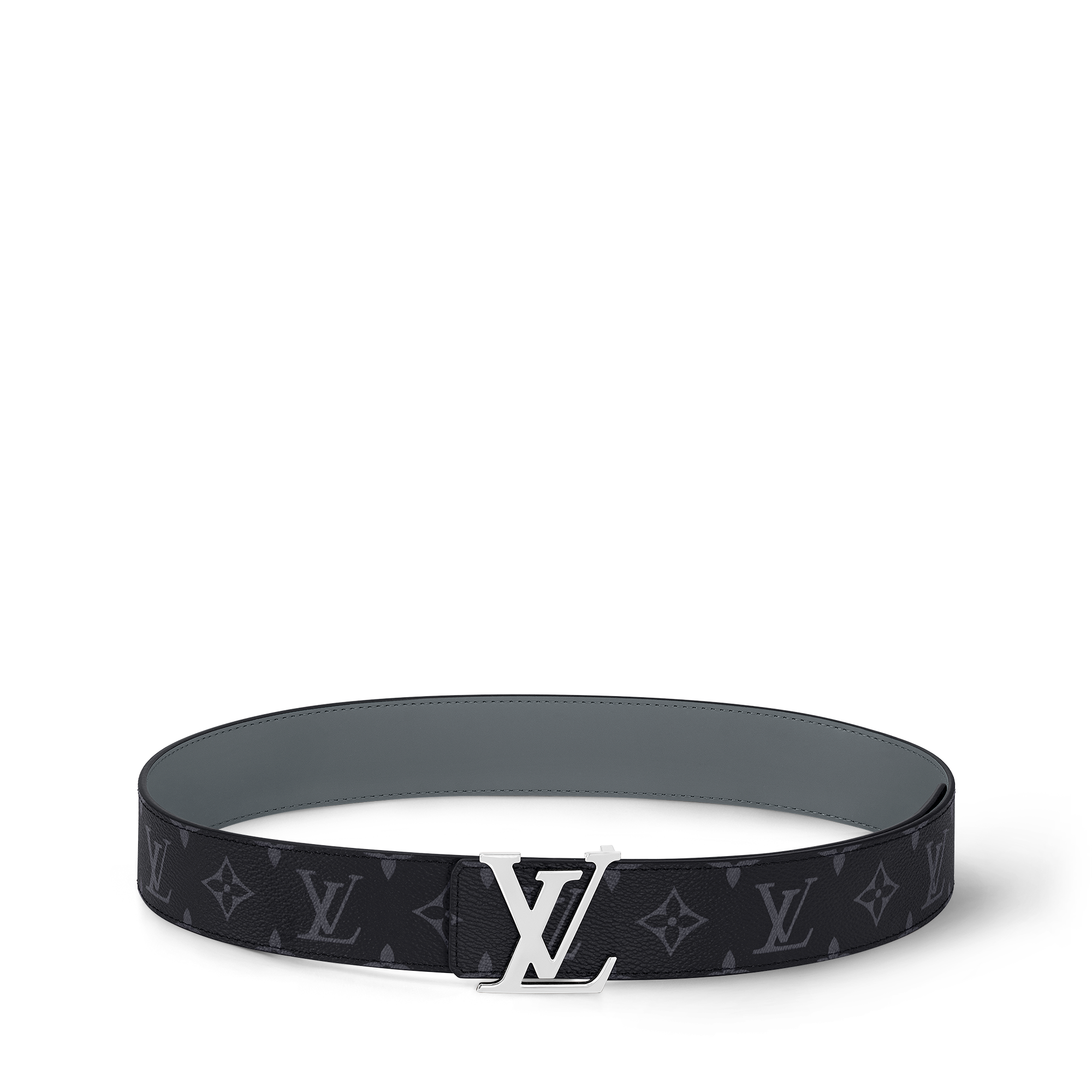 Cintura LV Initiales 40 mm reversibile Tela Monogram Eclipse Uomo Accessori Cinture | LOUIS VUITTON (Zoom prodotto)