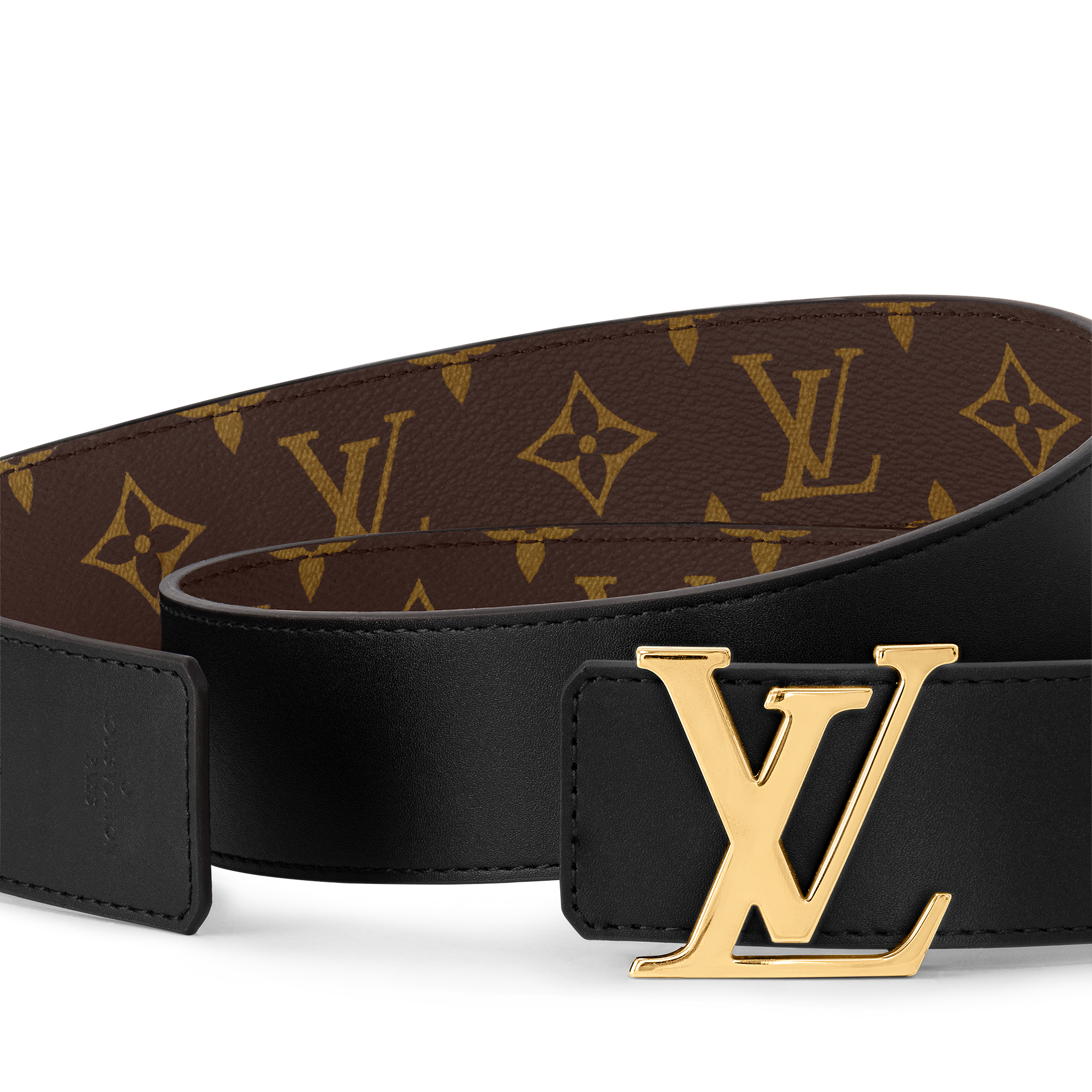 Cintura LV Initiales 40 mm reversibile Tela Monogram Donna Accessori Cinture | LOUIS VUITTON (Zoom prodotto)