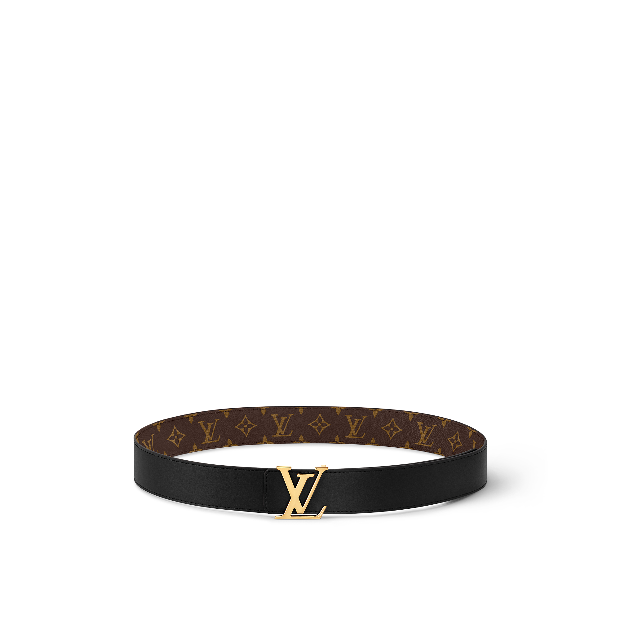 Cintura LV Initiales 40 mm reversibile Tela Monogram Donna Accessori Cinture | LOUIS VUITTON (Zoom prodotto)