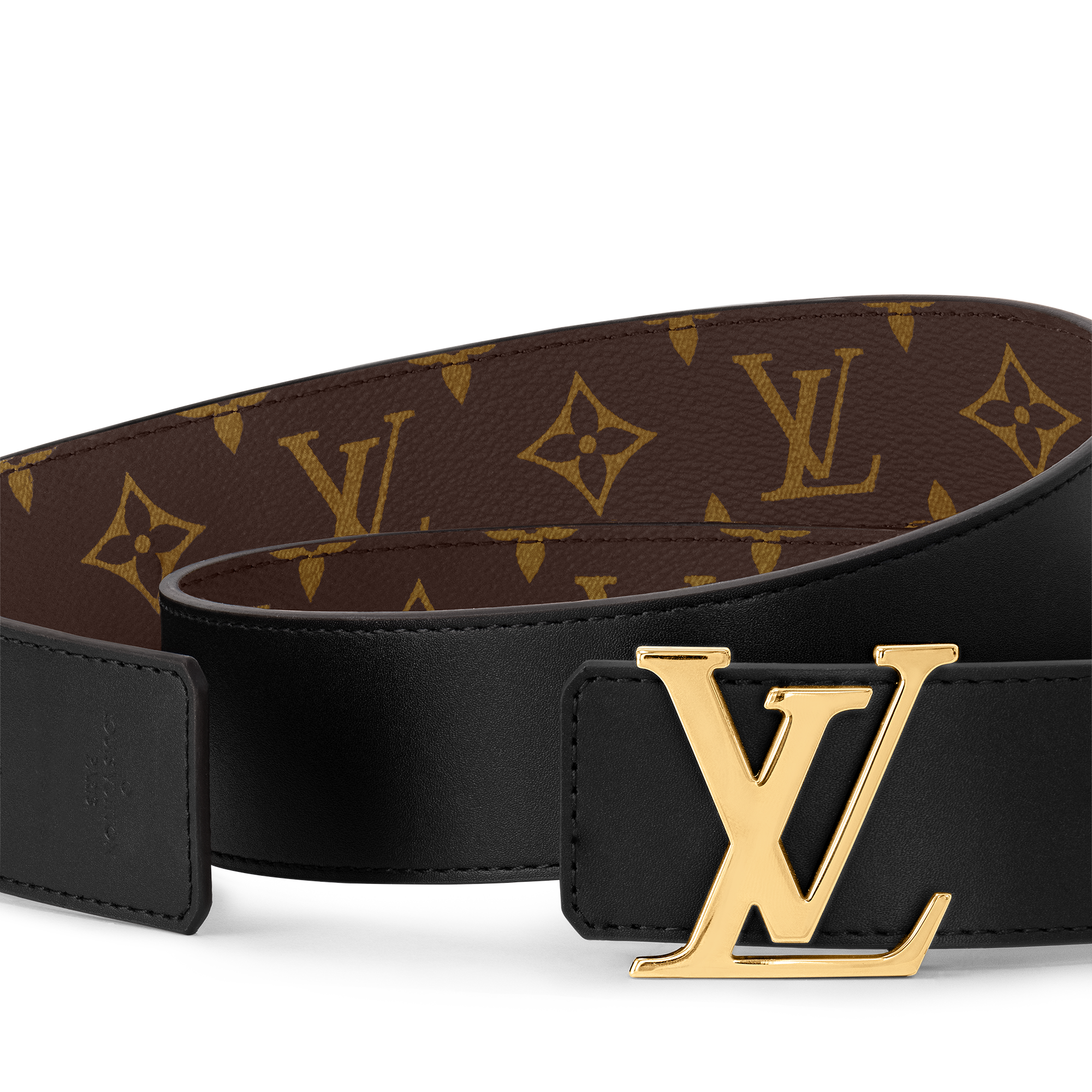 Cintura LV Initiales 40 mm reversibile Tela Monogram Donna Accessori Cinture | LOUIS VUITTON (Zoom prodotto)
