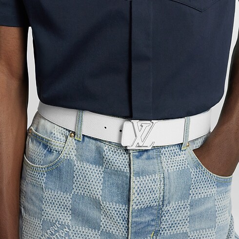 Cintura LV Initiales 40 mm reversibile Taigarama Uomo Accessori Cinture | LOUIS VUITTON (Zoom prodotto)