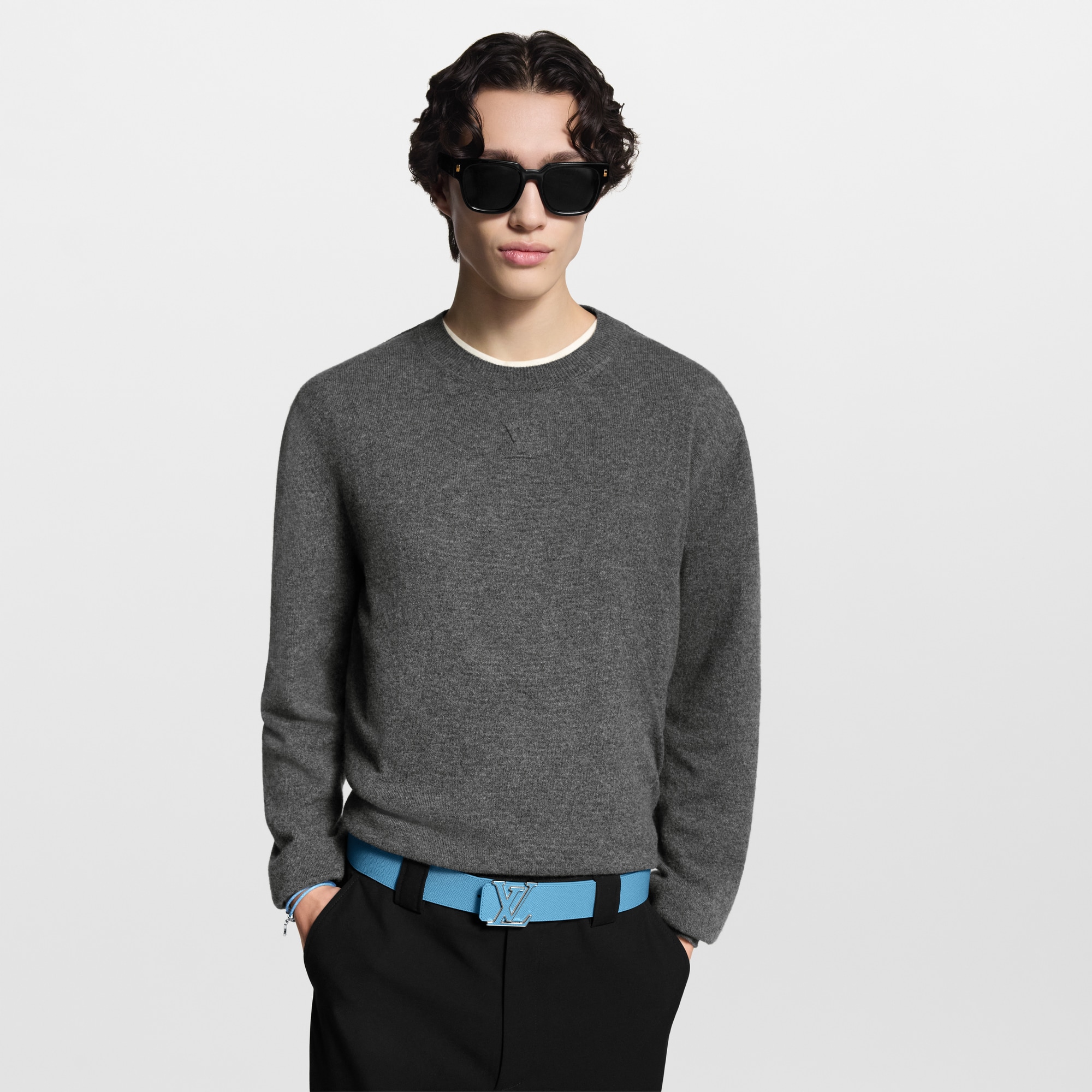 Cintura LV Initiales 40 mm reversibile Taigarama Uomo Accessori Cinture | LOUIS VUITTON (Zoom prodotto)