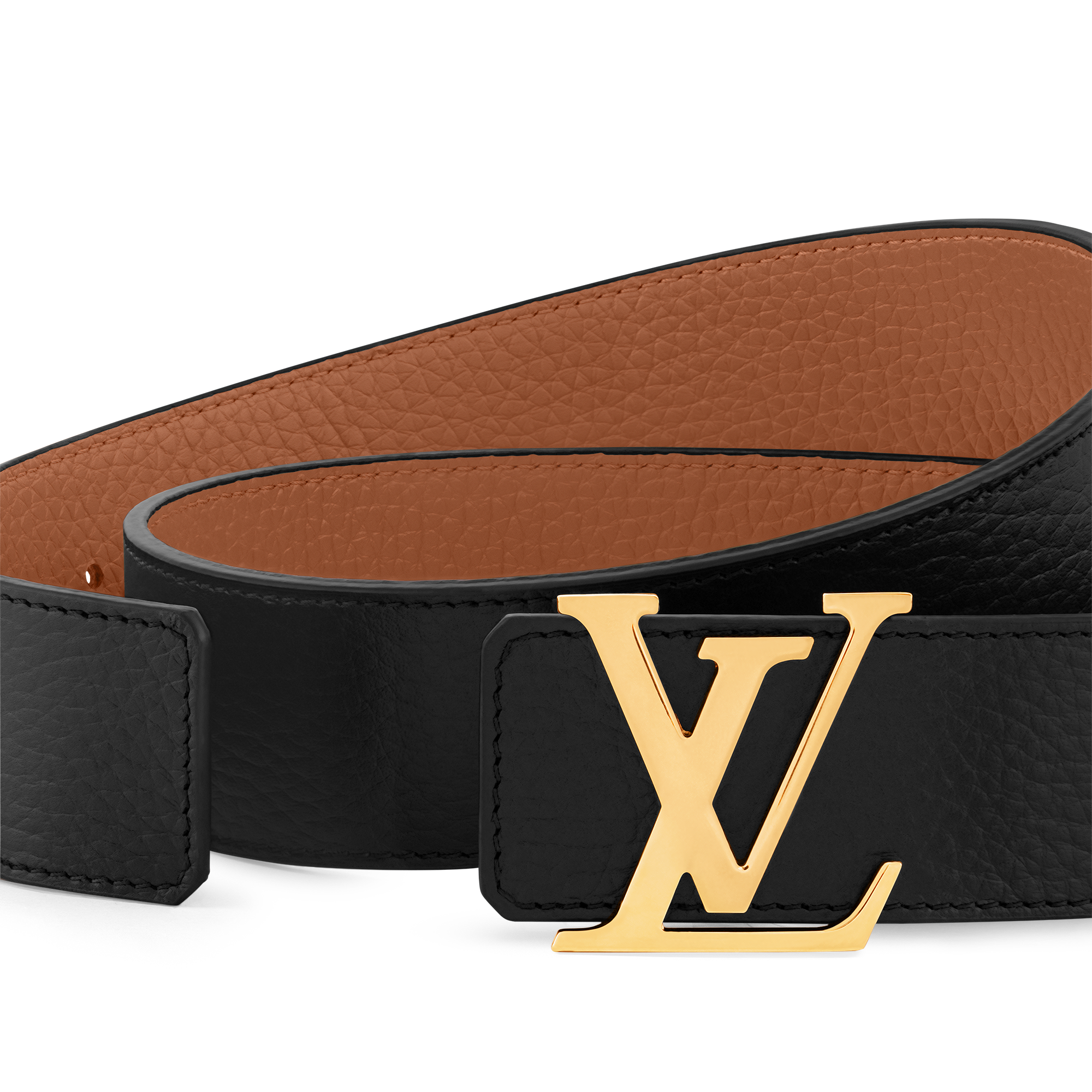 Cintura LV Initiales 40 mm reversibile Pelle Taurillon Uomo Accessori Cinture | LOUIS VUITTON (Zoom prodotto)
