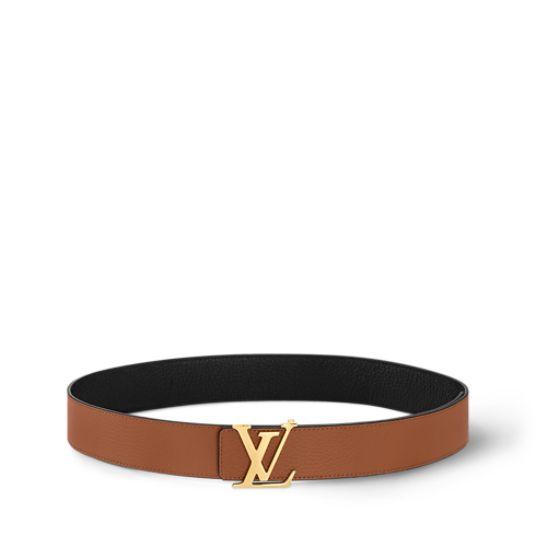 Cintura LV Initiales 40 mm reversibile Pelle Taurillon Uomo Accessori Cinture | LOUIS VUITTON (Zoom prodotto)