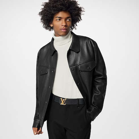 Cintura LV Initiales 40 mm reversibile Pelle Taurillon Uomo Accessori Cinture | LOUIS VUITTON (Zoom prodotto)