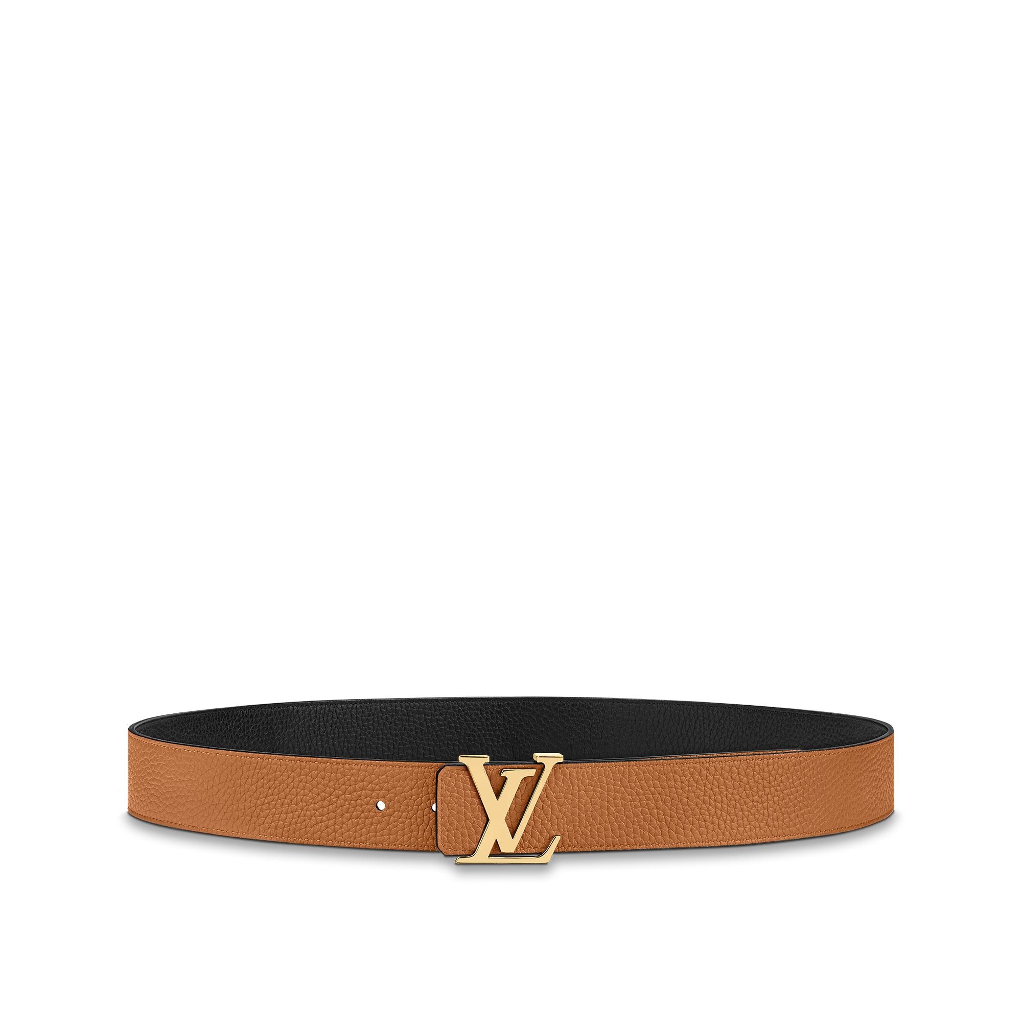Cintura LV Initiales 40 mm reversibile Pelle Taurillon Uomo Accessori Cinture | LOUIS VUITTON (Zoom prodotto)