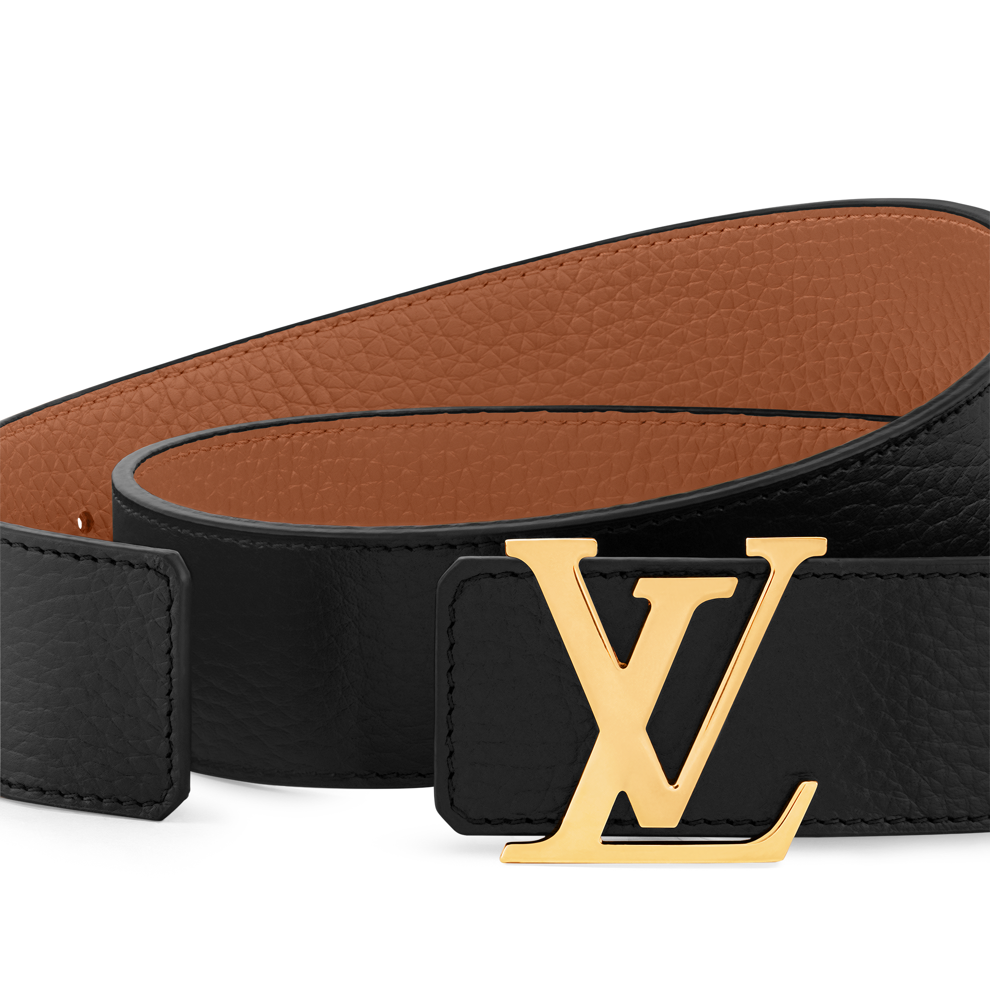 Cintura LV Initiales 40 mm reversibile Pelle Taurillon Uomo Accessori Cinture | LOUIS VUITTON (Zoom prodotto)