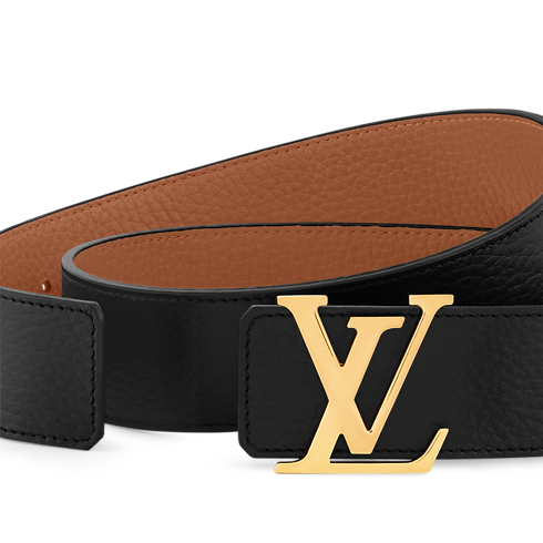 Cintura LV Initiales 40 mm reversibile Pelle Taurillon Uomo Accessori Cinture | LOUIS VUITTON (Zoom prodotto)