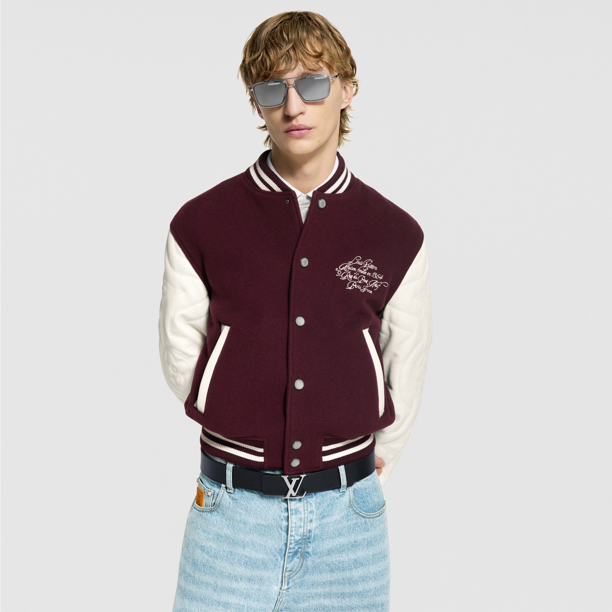 Cintura LV Initiales Blason 40 mm reversibile  Uomo Accessori Cinture | LOUIS VUITTON (Zoom prodotto)