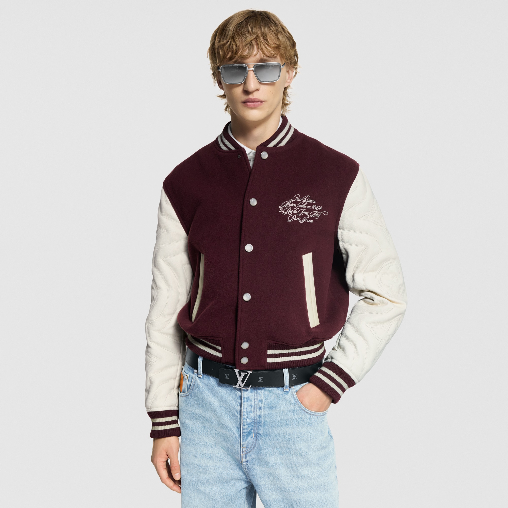 Cintura LV Initiales Blason 40 mm reversibile  Uomo Accessori Cinture | LOUIS VUITTON (Zoom prodotto)
