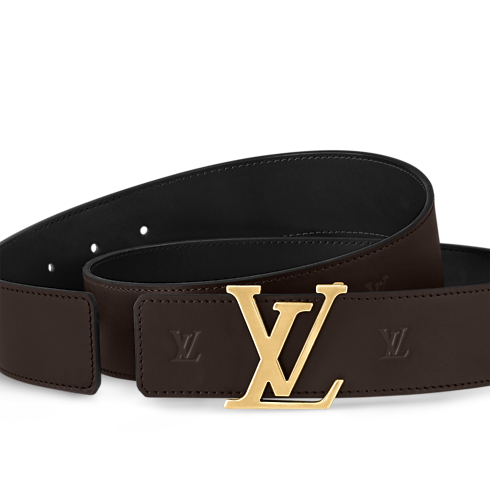 Cintura LV Initiales Blason 40 mm reversibile Uomo Accessori Cinture | LOUIS VUITTON (Zoom prodotto)