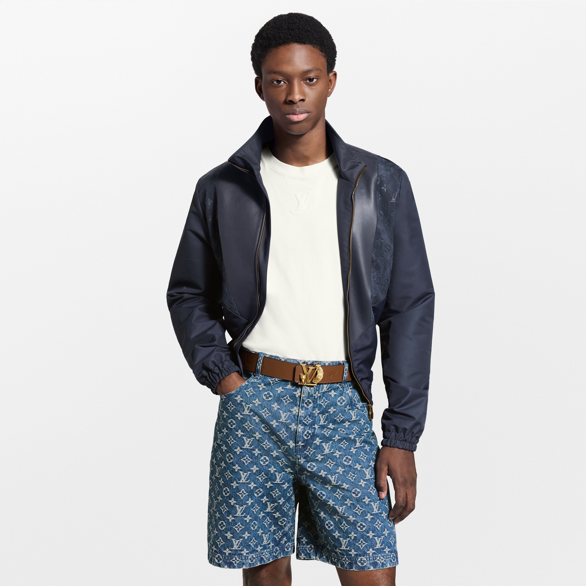 Cintura LV Initiales Fox 40 mm reversibile  Uomo Accessori Cinture | LOUIS VUITTON (Zoom prodotto)