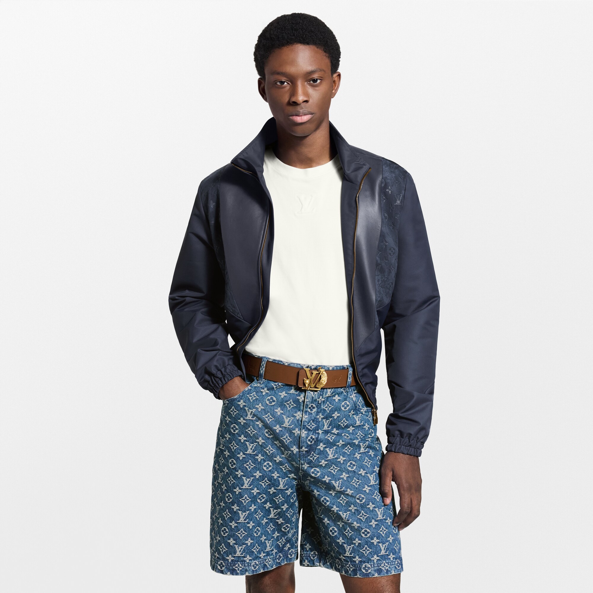 Cintura LV Initiales Fox 40 mm reversibile  Uomo Accessori Cinture | LOUIS VUITTON (Zoom prodotto)