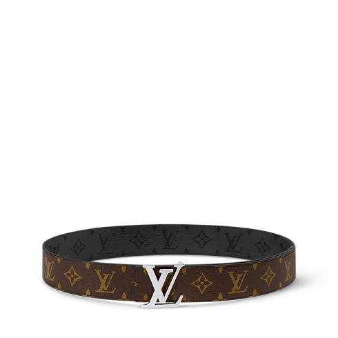 Cintura LV Initiales Monogram Midnight 40 mm reversibile G72 Uomo Accessori Cinture | LOUIS VUITTON (Zoom prodotto)