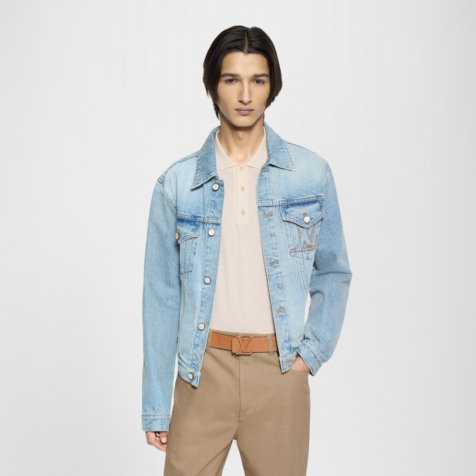 Cintura LV Initiales Taurillon Monogram 40 mm reversibile  Uomo Accessori Cinture | LOUIS VUITTON (Zoom prodotto)