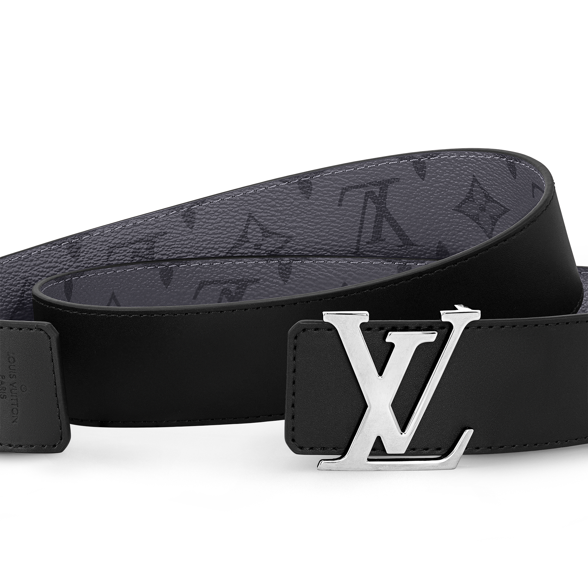Cintura LV Initials 40 mm reversibile Monogram Eclipse Reverse Uomo Accessori Cinture | LOUIS VUITTON (Zoom prodotto)