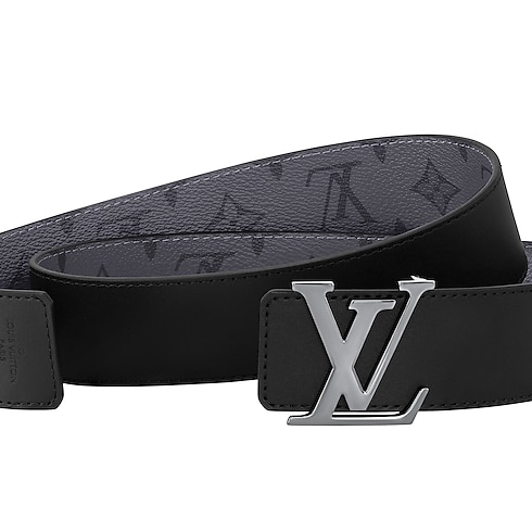 Cintura LV Initials 40 mm reversibile Monogram Eclipse Reverse Uomo Accessori Cinture | LOUIS VUITTON (Zoom prodotto)