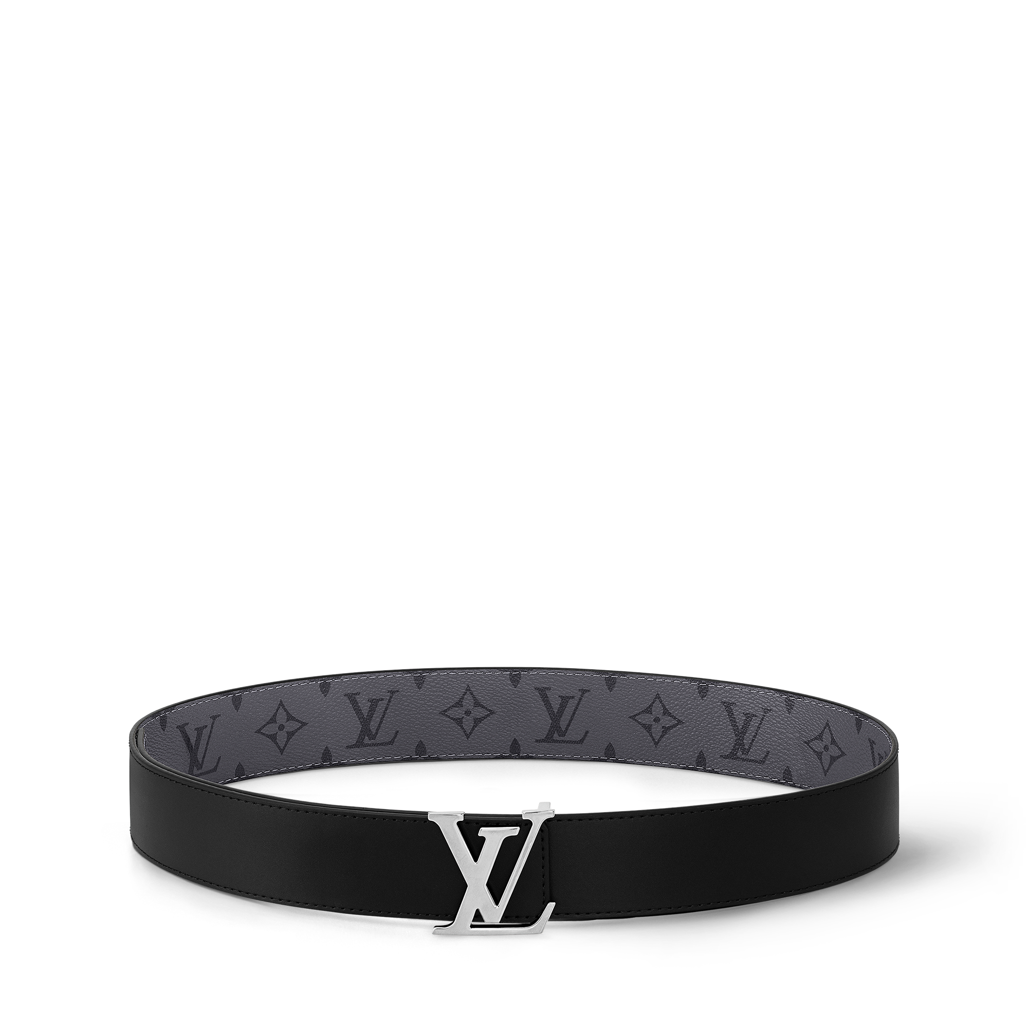 Cintura LV Initials 40 mm reversibile Monogram Eclipse Reverse Uomo Accessori Cinture | LOUIS VUITTON (Zoom prodotto)