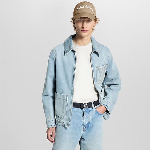 Cintura LV Line 40 mm reversibile Tela Monogram Uomo Accessori Cinture | LOUIS VUITTON (Zoom prodotto)