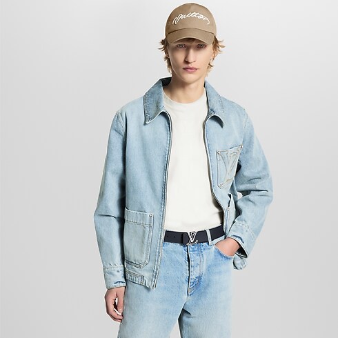 Cintura LV Line 40 mm reversibile Tela Monogram Uomo Accessori Cinture | LOUIS VUITTON (Zoom prodotto)