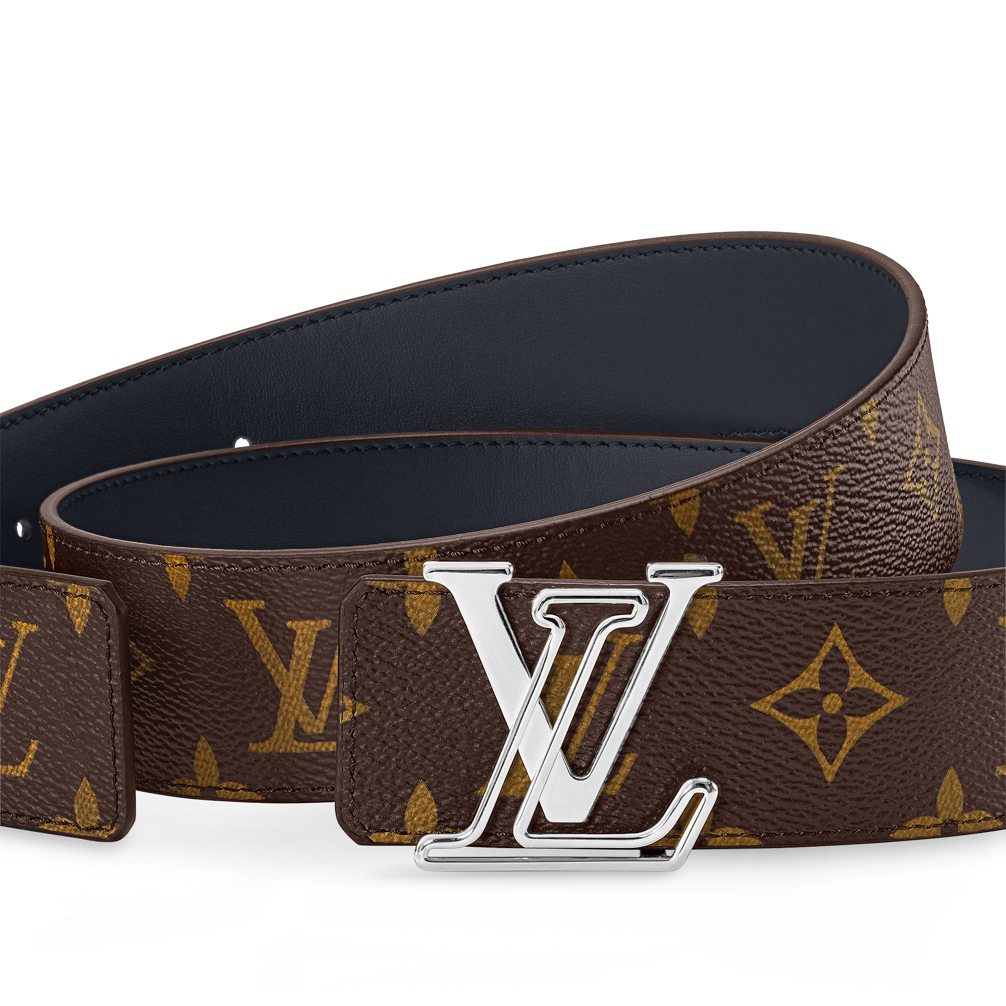 Cintura LV Line 40 mm reversibile Tela Monogram Uomo Accessori Cinture | LOUIS VUITTON (Zoom prodotto)