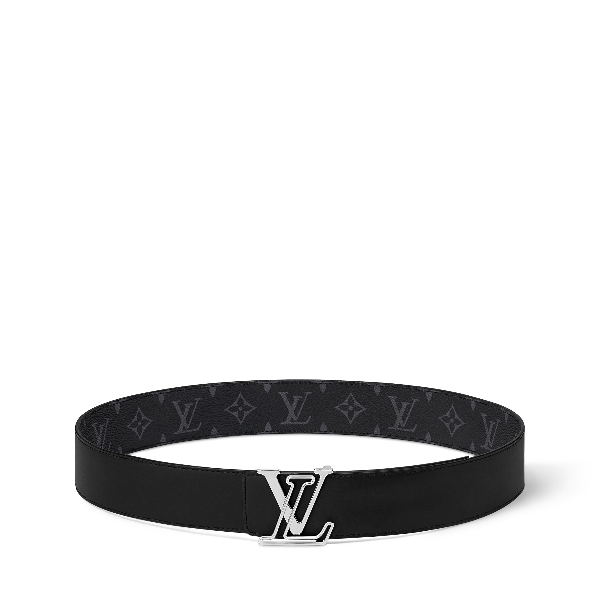 Cintura LV Line 40 mm reversibile Tela Monogram Eclipse Uomo Accessori Cinture | LOUIS VUITTON (Zoom prodotto)