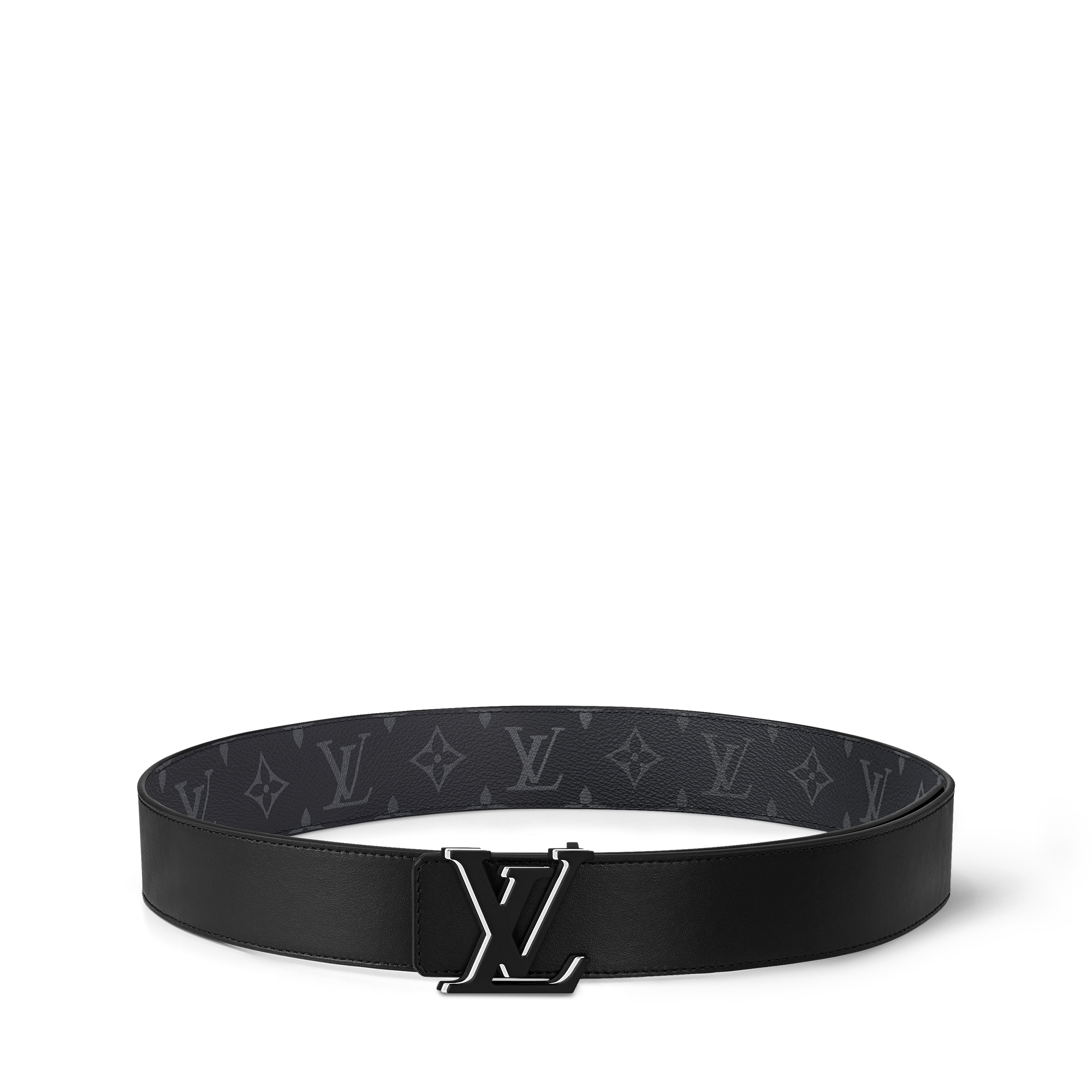 Cintura LV Optic 40 mm reversibile Tela Monogram Eclipse Uomo Accessori Cinture | LOUIS VUITTON (Zoom prodotto)