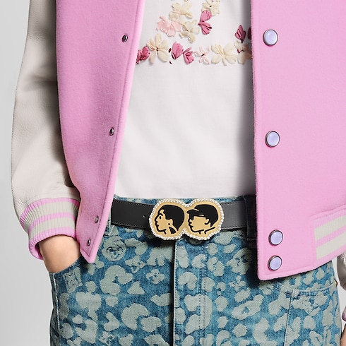 Cintura LV Phriendship 32 mm reversibile Uomo Accessori Cinture | LOUIS VUITTON (Zoom prodotto)