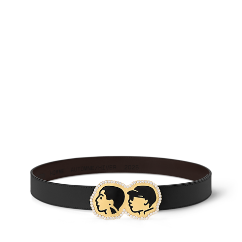 Cintura LV Phriendship 32 mm reversibile Uomo Accessori Cinture | LOUIS VUITTON (Zoom prodotto)