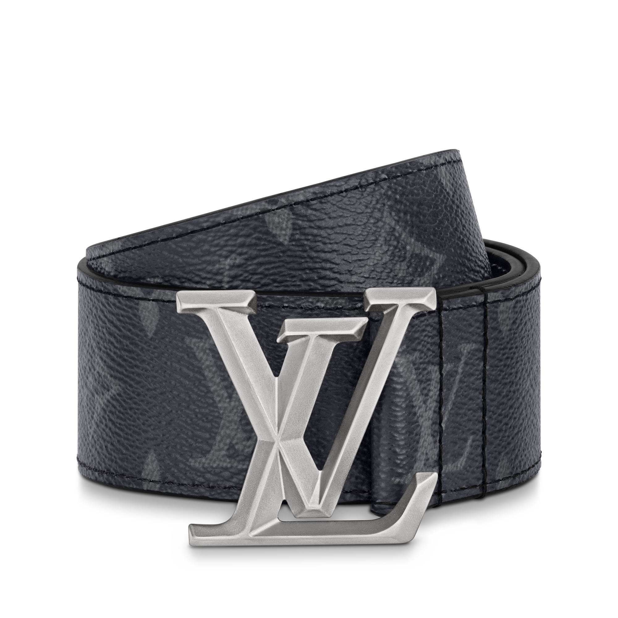 Cintura LV Pyramide 40 mm Tela Monogram Eclipse Uomo Accessori Novità | LOUIS VUITTON (Zoom prodotto)