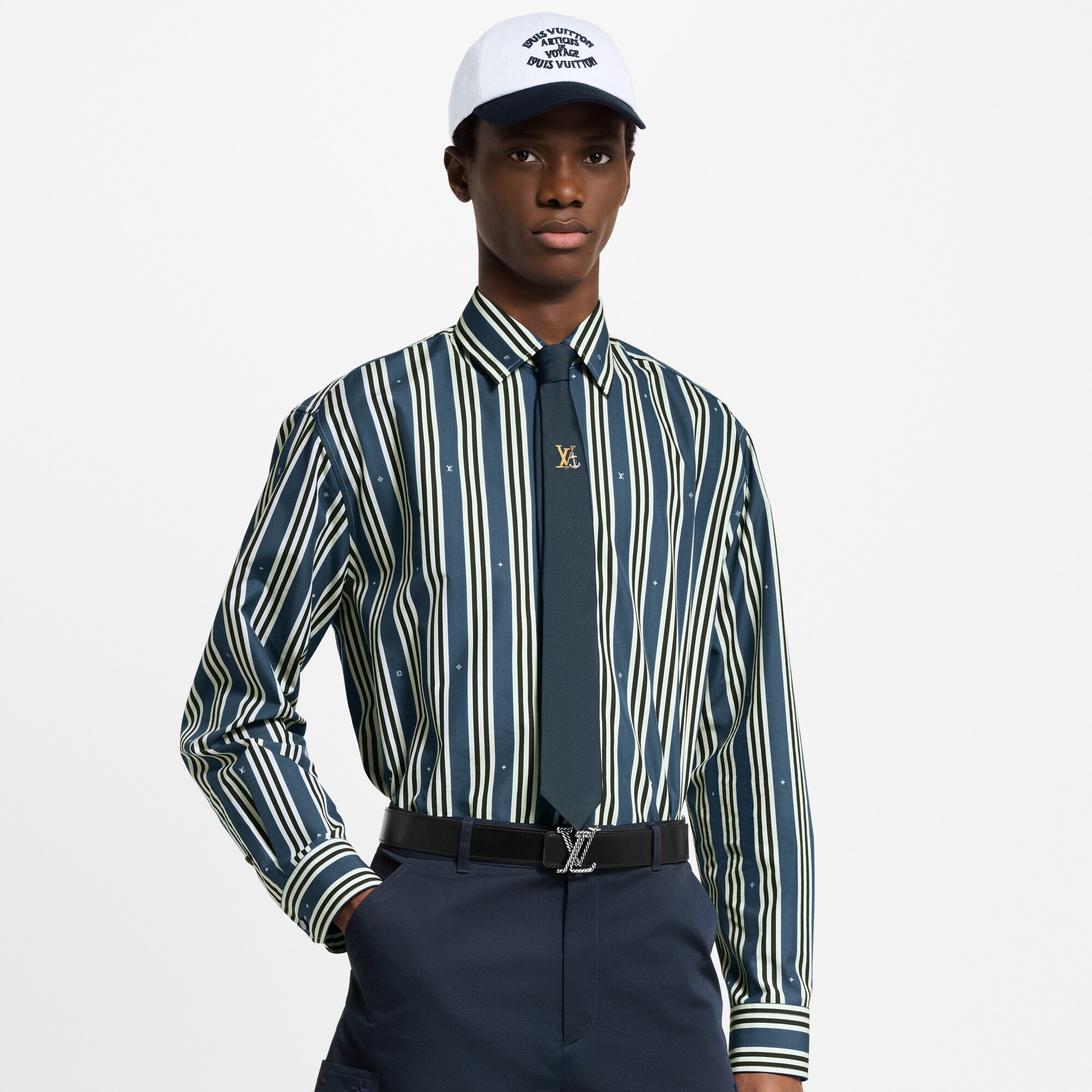 Cintura LV Rope 35 mm reversibile  Uomo Accessori Cinture | LOUIS VUITTON (Zoom prodotto)