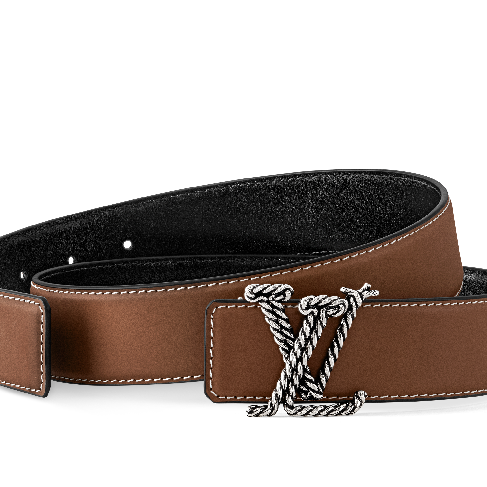 Cintura LV Rope 35 mm reversibile  Uomo Accessori Cinture | LOUIS VUITTON (Zoom prodotto)