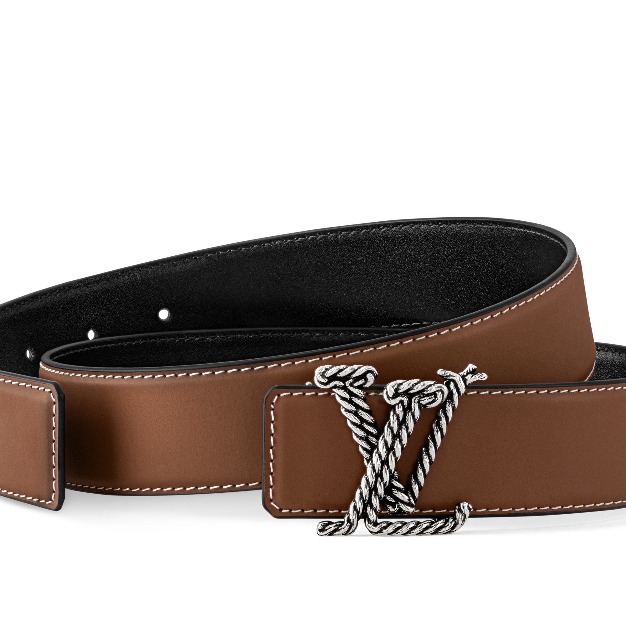 Cintura LV Rope 35 mm reversibile  Uomo Accessori Cinture | LOUIS VUITTON (Zoom prodotto)