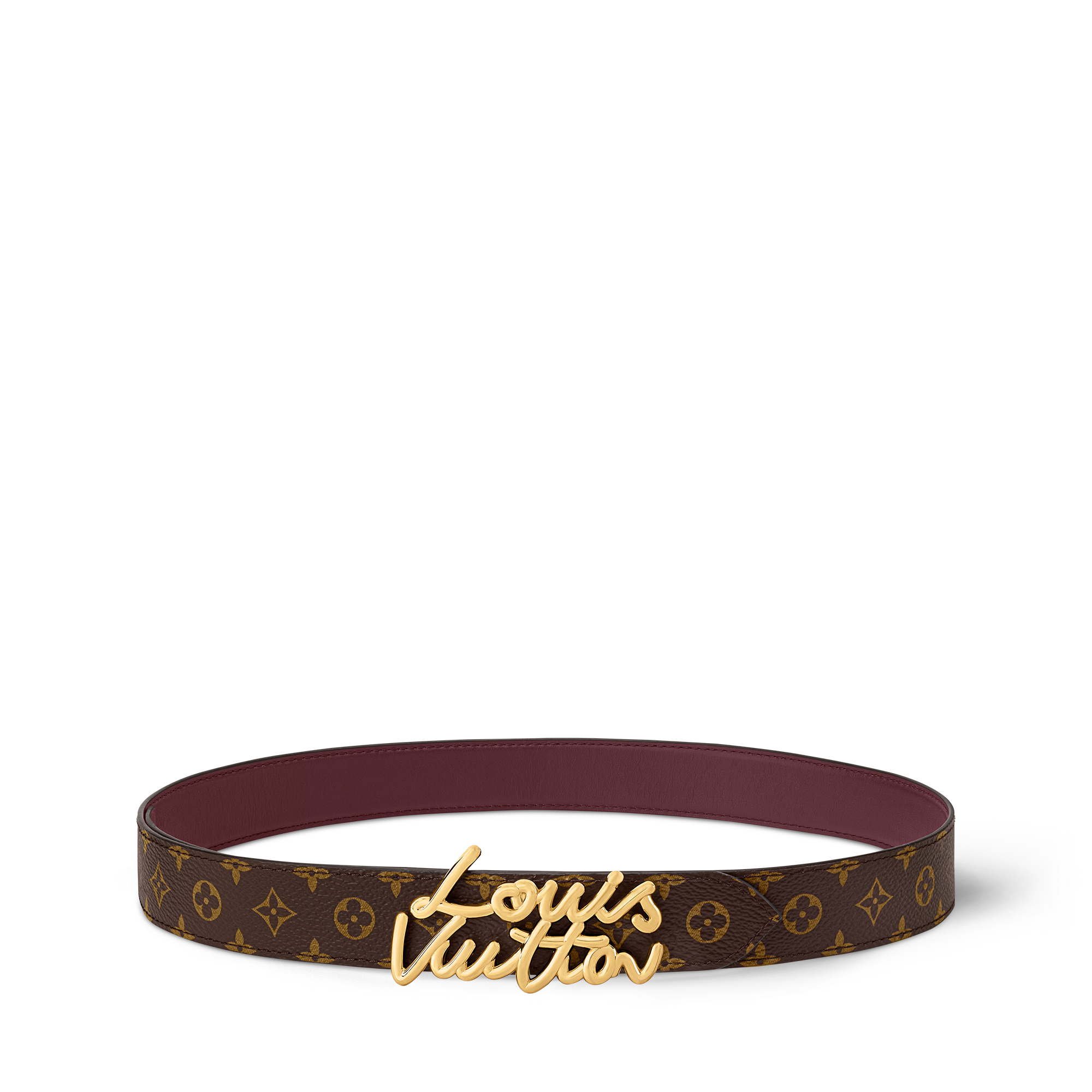 Cintura LV Script 30 mm  Donna Accessori Cinture | LOUIS VUITTON (Zoom prodotto)