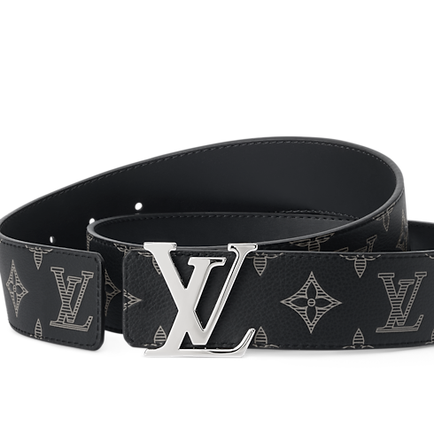 Cintura LV Shadow 40 mm reversibile Monogram Shadow Uomo Accessori Cinture | LOUIS VUITTON (Zoom prodotto)