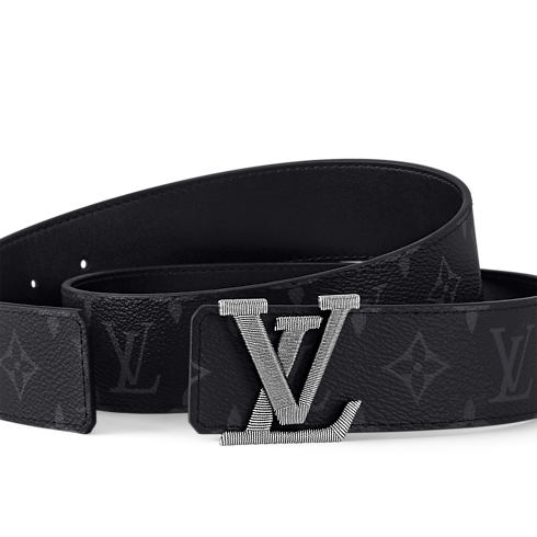 Cintura LV Stitch 40 mm reversibile Tela Monogram Eclipse Uomo Accessori Cinture | LOUIS VUITTON (Zoom prodotto)