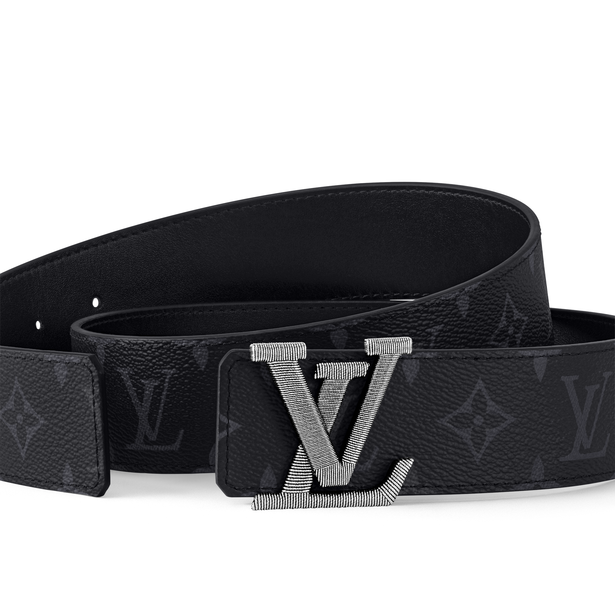 Cintura LV Stitch 40 mm reversibile Tela Monogram Eclipse Uomo Accessori Cinture | LOUIS VUITTON (Zoom prodotto)