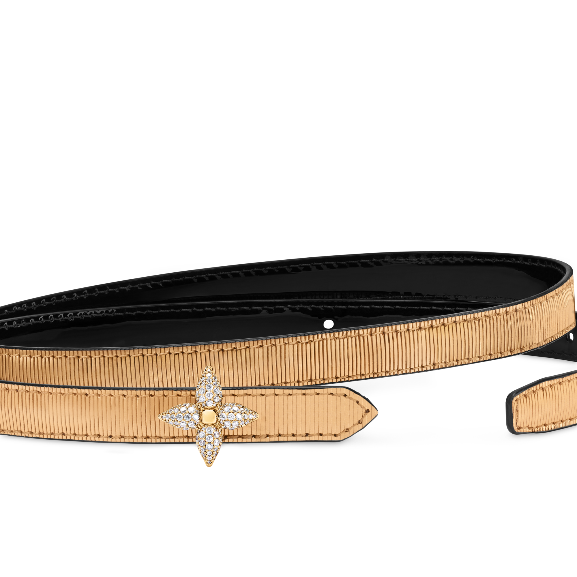 Cintura Mini Flowergram 15 mm reversibile  Donna Accessori Cinture | LOUIS VUITTON (Zoom prodotto)