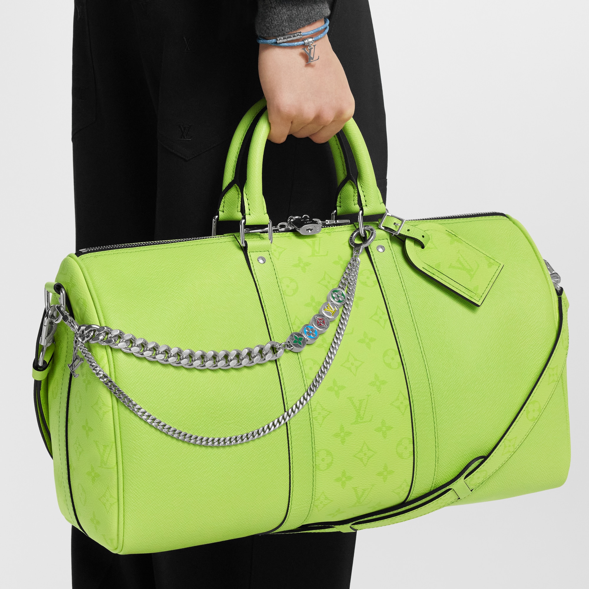 Cintura Monogram Chain S00 Uomo Accessori Portachiavi e Charms per Borse | LOUIS VUITTON (Zoom prodotto)